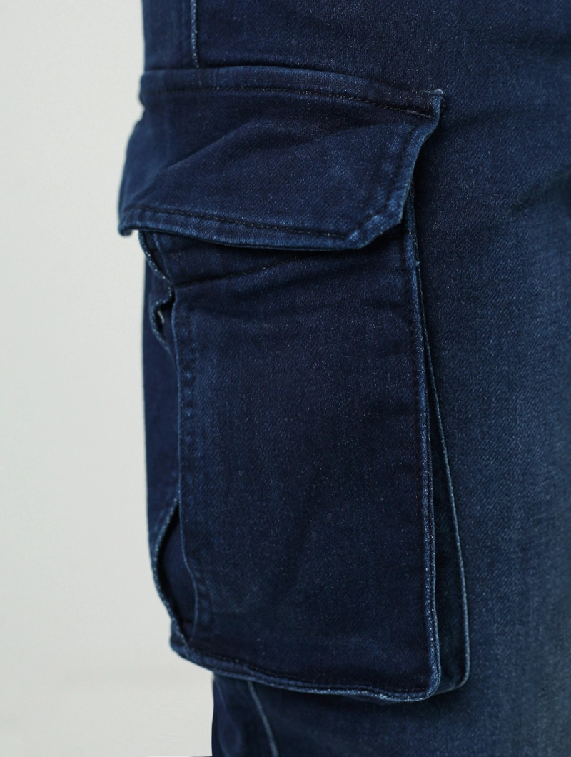 Pantalon cargo jean